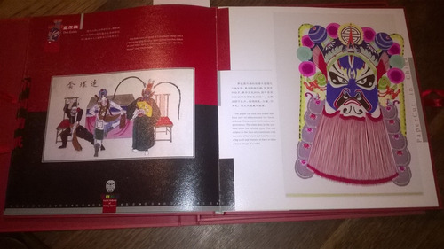 Imagen 5 de 6 de Papercut In China (maquillaje P/la Ópera Pekín) Único!!!