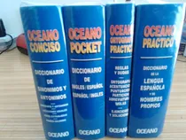 Comprar Diccionarios  Oceano 4 Tomos
