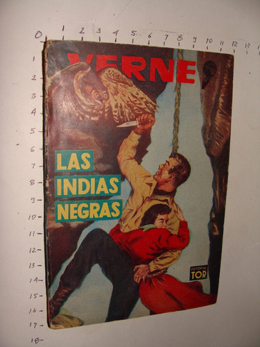 Libro Las Indias Negras, Verne , Ediciones Tor, Año 1957, 12