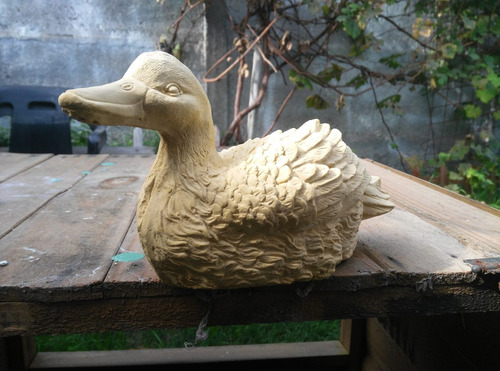 Figura De Yeso Pato