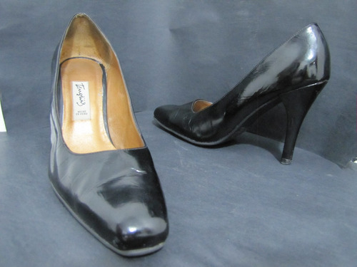 Zapatos Tanguis Cuero Charol Talla 38 Originales