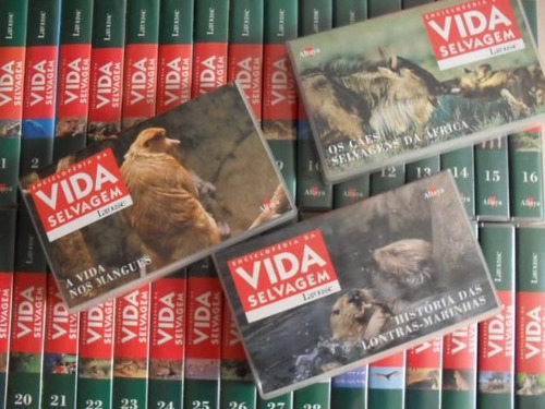 Imagem 3 de 10 de Coleção Vida Selvagem Em Vídeo Vhs Larousse Vários Episódios
