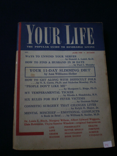 Your Life June 1950 The Popular Guide To Desirable Living