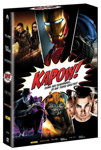 Kapow! - Como Nos Quadrinhos... - Box Com 6 Dvds