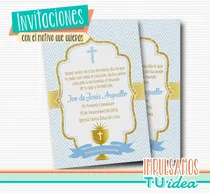 Comprar Estampita Comunión Varón - Comunión Varón Tarjetita Imprimir