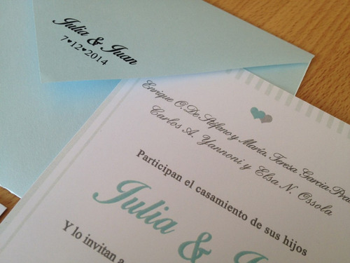 Invitaciones Tarjetas Casamiento - 15 Años X10