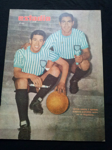 Estadio N° 1070 28 Nov 1963 Victor Santis Y Manuel Ampuero