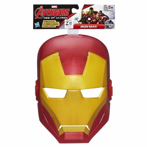 Educando Avengers Máscara Iron Man Hasbro Original Nenes