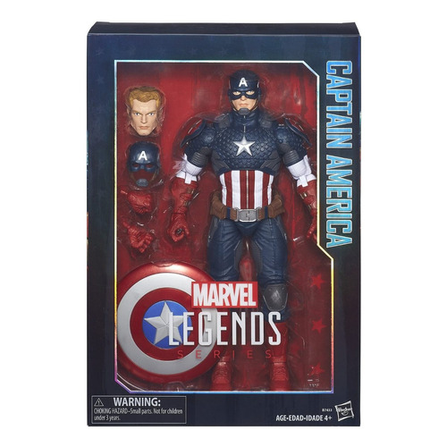 Capitan America Hasbro Marvel Legends Figura 12''