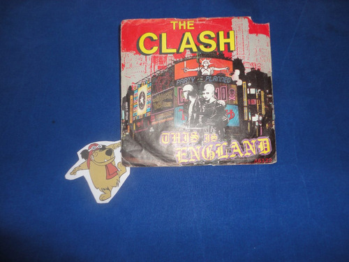 The Clash-this Is England(vinilo Simple 7)1985,ver Detalle T