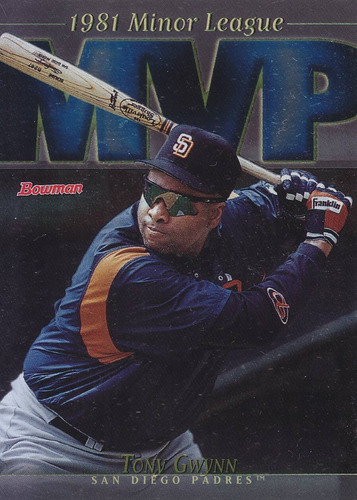 1998 Bowman Minor League Mvp Tony Gwynn Padres