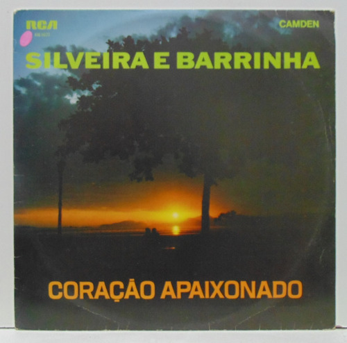 Lp Silveira E Barrinha - Coração Apaixonado - 1970 - Rca C