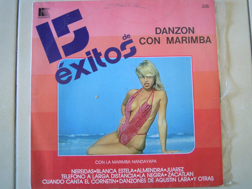 Marimba Nandayapa Lp 15 Exitos Danzon Con Marimba (Usado)