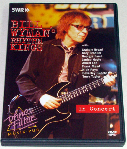 Bill Wyman Rhythm Kings In Concert Dvd Argentino / Kktus