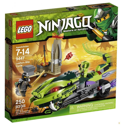 Todobloques Lego 9447 Ninjago Moto Venenosa De Lasha