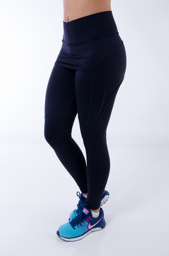 calça de malhar com saia