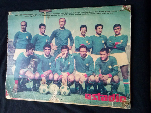 Estadio N° 1260 4 De Agosto De 1967 Equipo Audax Italiano 67