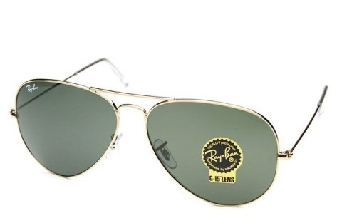 Ray Ban Aviator Gota Grande Rb 3026 L2846  Metal-dorado G-15