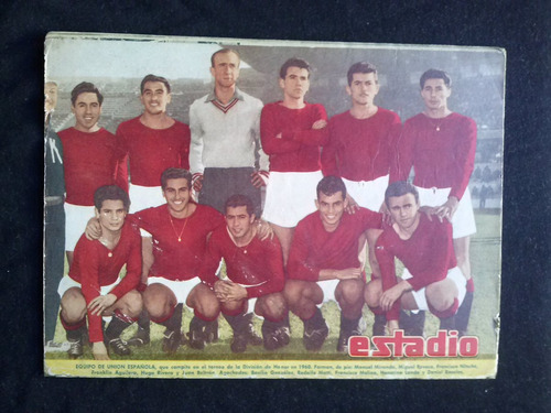 Estadio N° 893 7 De Julio De 1960 Equipo Union Española