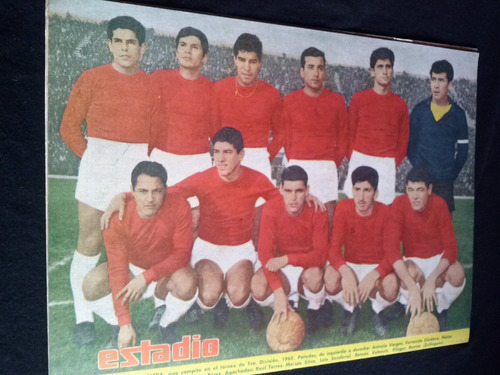 Estadio N° 1055 15 De Ago De 1963 Equipo Union Calera