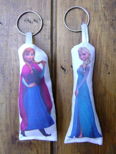 30 Llaveros Souvenir Frozen Elsa Anna Cotillon Muñecas