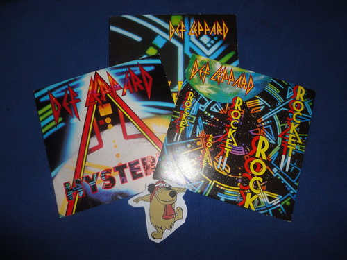 Def Leppard -(vinilos 3 Singles.7 Pul.importados!!!