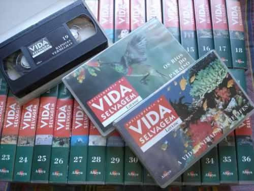 Imagem 2 de 10 de Coleção Vida Selvagem Em Vídeo Vhs Larousse Vários Episódios