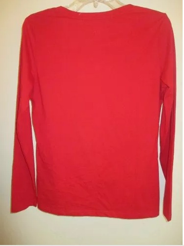 Polera Polo Manga Larga Para Dama Marca Tommy Hilfiger Usa