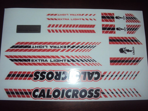 Caloi Cross Extra Light Gota Adesivo