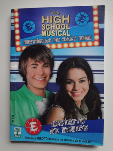 Livro High School Musical Espírito De Equipe