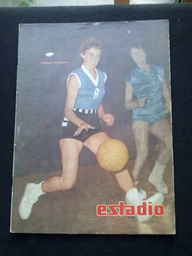 Revista Estadio N° 874 25 De Feb De 1960 Ismenia Pauchard