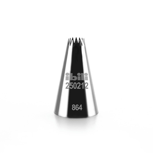 Duya Boquilla 6b Estrella Multipunta Para Decorar 12mm Ibili