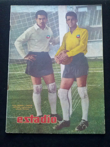 Estadio N° 876 10 De Mar De 1960 Raul Coloma Manuel Astorga
