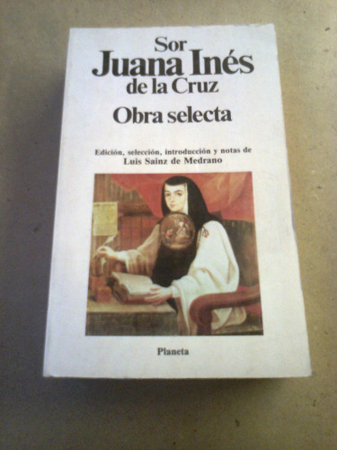 Sor Juana Ines De La Cruz  Obra Selecta Nuevo