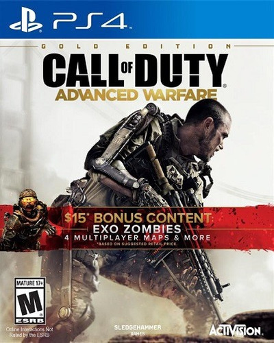 Call Of Duty Advanced Warfare Ps4 Gold Edition Fisico Sellad