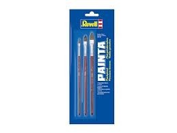 Painta Flatbrush-set X 3un Pinceles Maqueteria _milouhobbies