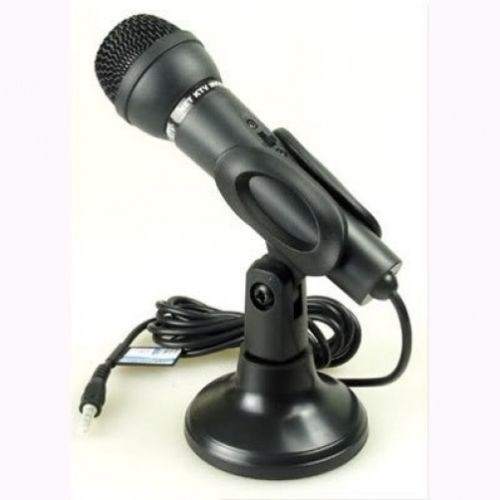 Microfono Studio Karaoke Estereo 3.5 Mm., Para Pc, Laptop,