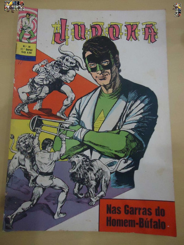 Judoka Nº 18 - Editora Ebal -  1970 - Quadrinhos Nacional