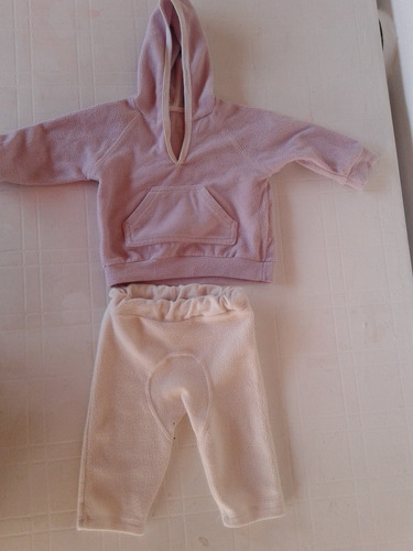 Campera Polar Y Pantalon Bebe