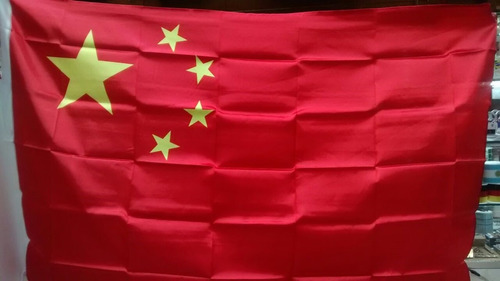 Bandeira Da China 1,5 Metros X 90 Cm