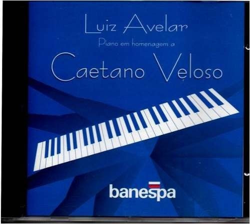 Luiz Avelar Piano Em Homenagem A Caetano Veloso- Raro