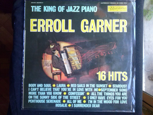 Lp Erroll Garner  The King Of Jazz Piano