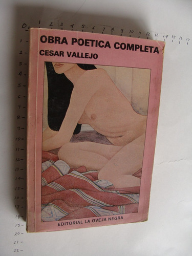 Libro Cesar Vallejo, Obra Poetica Completa, Año 1980, 344 Pa