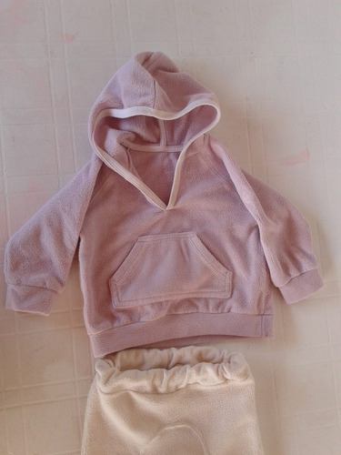 Campera Polar Y Pantalon Bebe