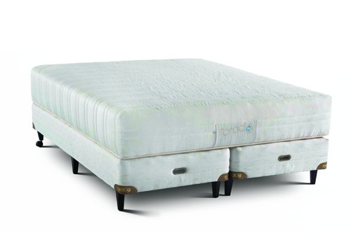 Colchon + Sommier Topacio Martinica 160x200x30 + Almohadas!