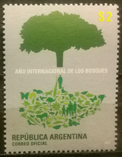 C@- Argentina - 50 Años Ingeniería Forestal Gj# 3724 - Mint