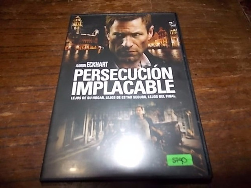 Dvd Original Persecucion Implacable - Aaron Eckhart