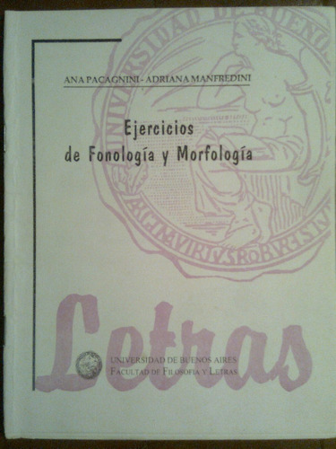 Ejercicios De Fonología Y Morfología Ana Pacagnini A. Manfre