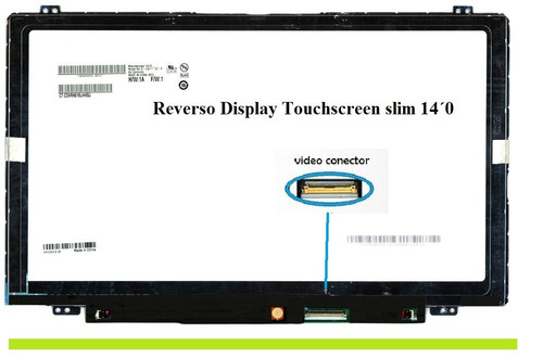 Display Touchscreen 14.0 Led  Hp 14 Lenovo S410 B140xtt01.0