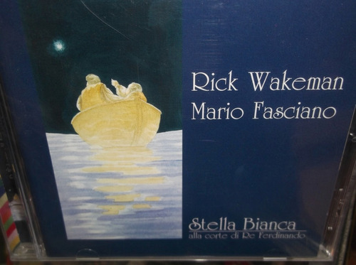 Rick Wakeman Mario Fasciano Stella Bianca Cd Importado Sella